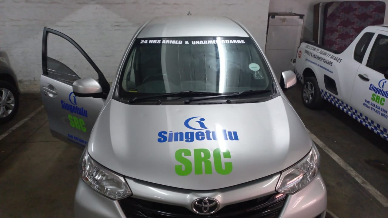 Vehicle wrap — branded delivery van